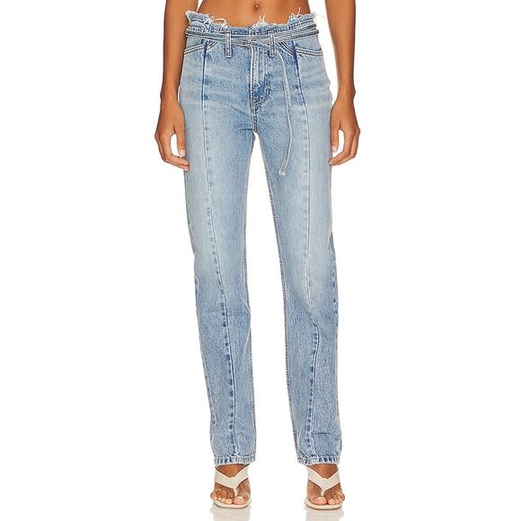 GRLFRND Denim - Grlfrnd Frayed Bisbee Adriana Size 27 Denim Jeans